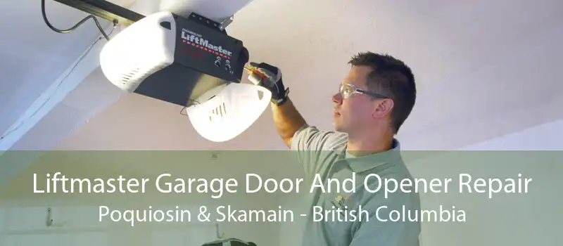 Liftmaster Garage Door And Opener Repair Poquiosin & Skamain - British Columbia