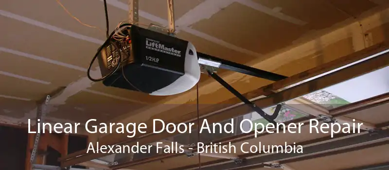 Linear Garage Door And Opener Repair Alexander Falls - British Columbia