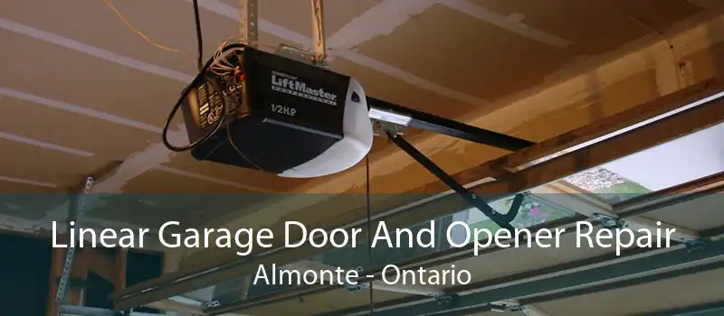 Linear Garage Door And Opener Repair Almonte - Ontario