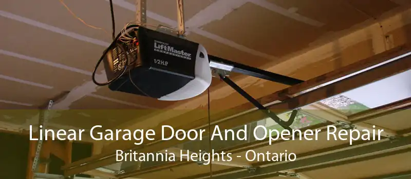 Linear Garage Door And Opener Repair Britannia Heights - Ontario