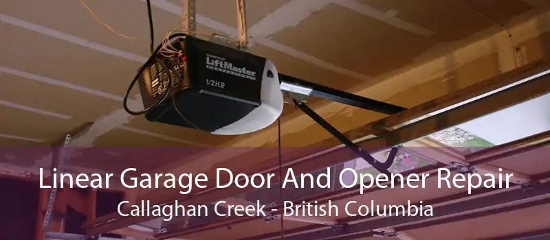 Linear Garage Door And Opener Repair Callaghan Creek - British Columbia