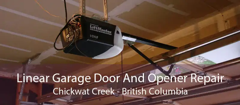 Linear Garage Door And Opener Repair Chickwat Creek - British Columbia