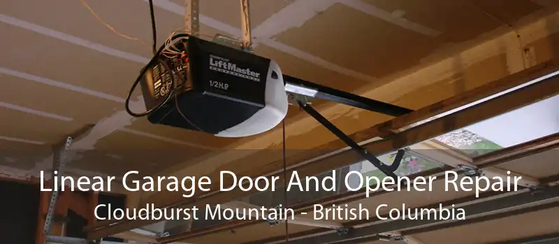 Linear Garage Door And Opener Repair Cloudburst Mountain - British Columbia