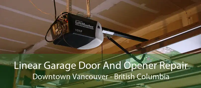 Linear Garage Door And Opener Repair Downtown Vancouver - British Columbia