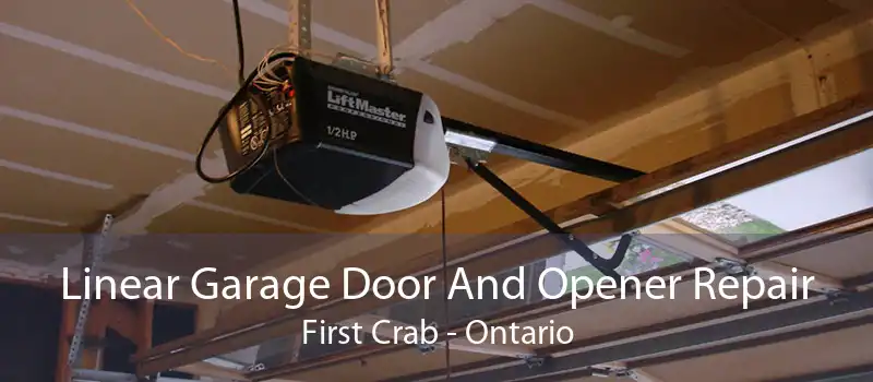 Linear Garage Door And Opener Repair First Crab - Ontario