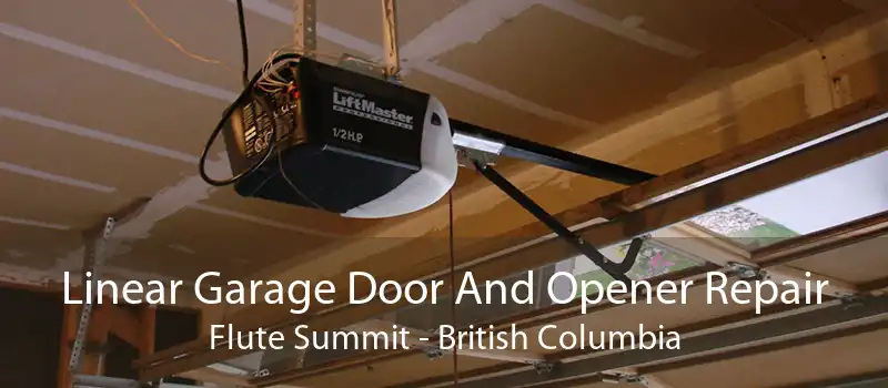 Linear Garage Door And Opener Repair Flute Summit - British Columbia