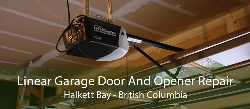 Linear Garage Door And Opener Repair Halkett Bay - British Columbia