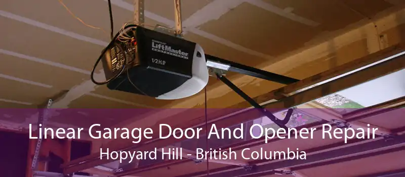 Linear Garage Door And Opener Repair Hopyard Hill - British Columbia