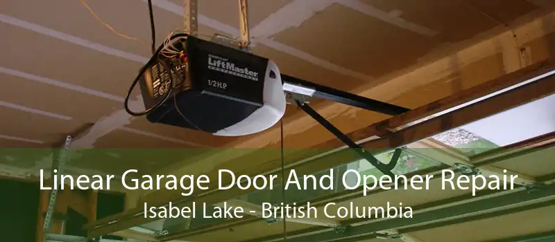 Linear Garage Door And Opener Repair Isabel Lake - British Columbia