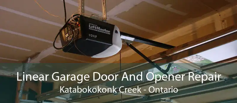 Linear Garage Door And Opener Repair Katabokokonk Creek - Ontario