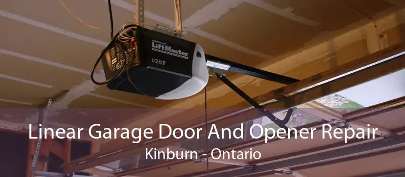 Linear Garage Door And Opener Repair Kinburn - Ontario