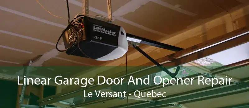 Linear Garage Door And Opener Repair Le Versant - Quebec