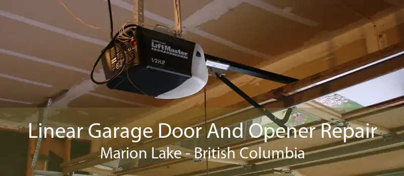 Linear Garage Door And Opener Repair Marion Lake - British Columbia
