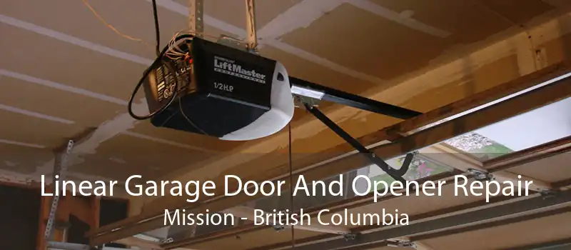 Linear Garage Door And Opener Repair Mission - British Columbia