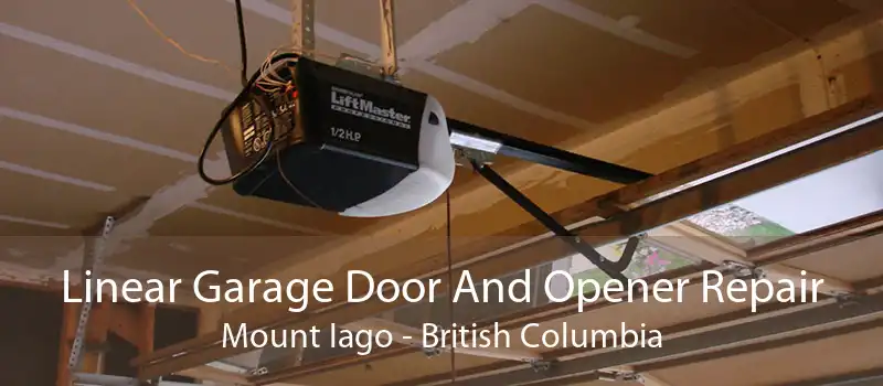 Linear Garage Door And Opener Repair Mount Iago - British Columbia