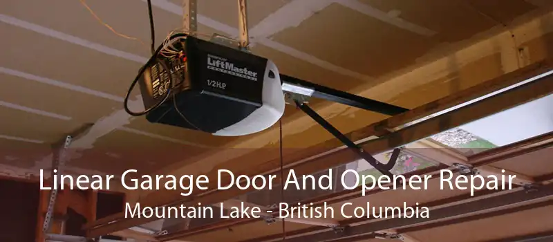 Linear Garage Door And Opener Repair Mountain Lake - British Columbia