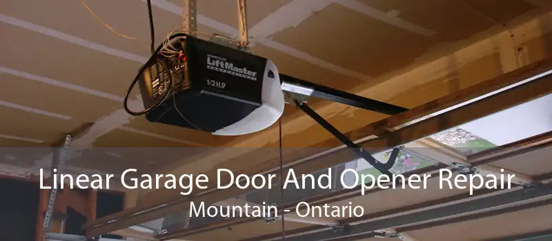 Linear Garage Door And Opener Repair Mountain - Ontario