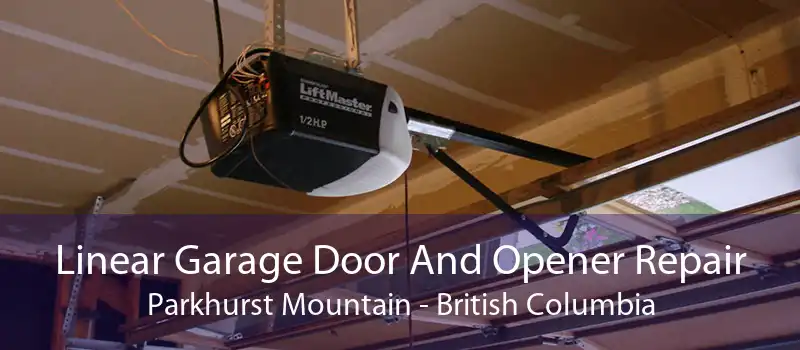 Linear Garage Door And Opener Repair Parkhurst Mountain - British Columbia