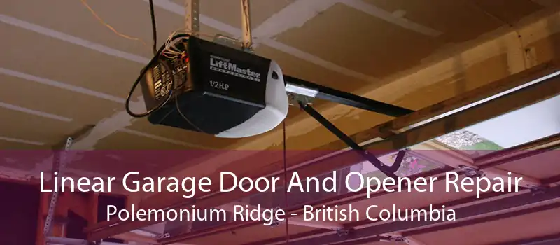 Linear Garage Door And Opener Repair Polemonium Ridge - British Columbia