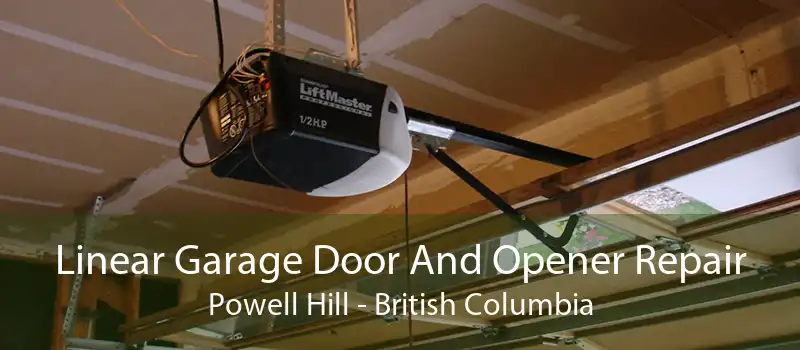 Linear Garage Door And Opener Repair Powell Hill - British Columbia