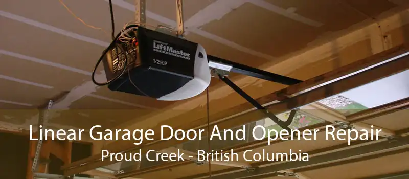 Linear Garage Door And Opener Repair Proud Creek - British Columbia