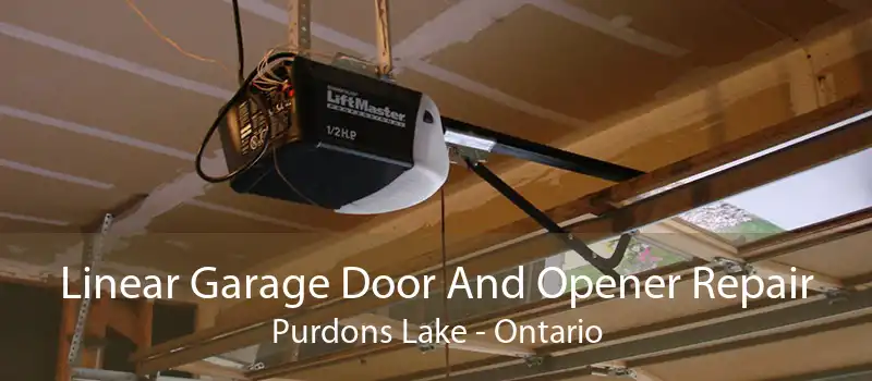 Linear Garage Door And Opener Repair Purdons Lake - Ontario