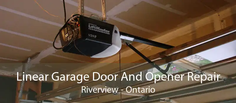 Linear Garage Door And Opener Repair Riverview - Ontario