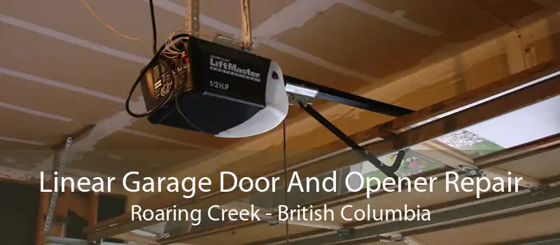 Linear Garage Door And Opener Repair Roaring Creek - British Columbia