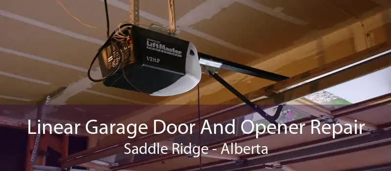Linear Garage Door And Opener Repair Saddle Ridge - Alberta