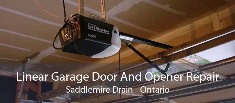 Linear Garage Door And Opener Repair Saddlemire Drain - Ontario