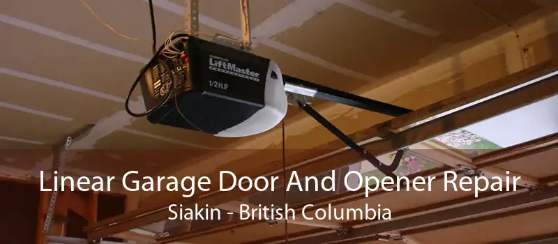 Linear Garage Door And Opener Repair Siakin - British Columbia