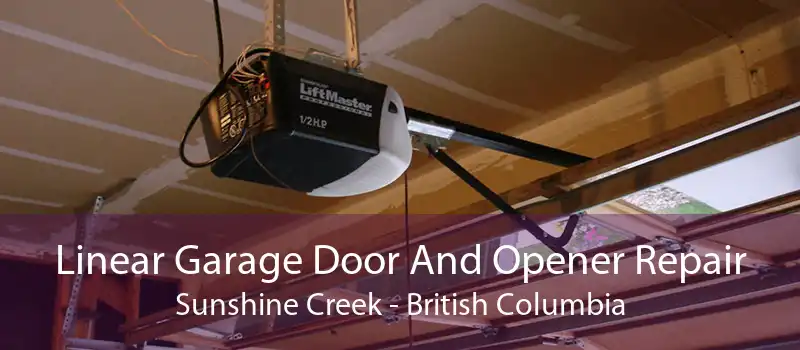 Linear Garage Door And Opener Repair Sunshine Creek - British Columbia