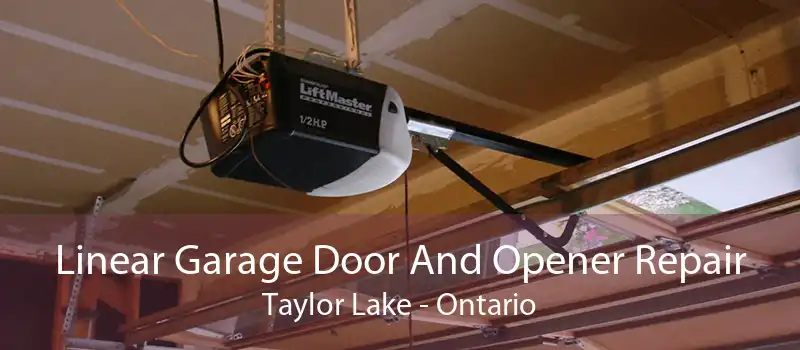 Linear Garage Door And Opener Repair Taylor Lake - Ontario