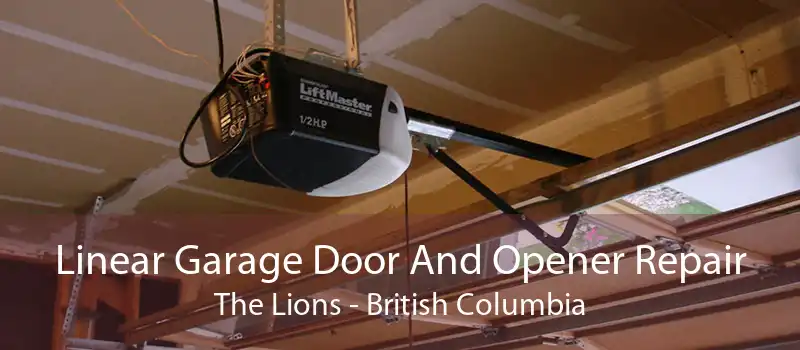 Linear Garage Door And Opener Repair The Lions - British Columbia