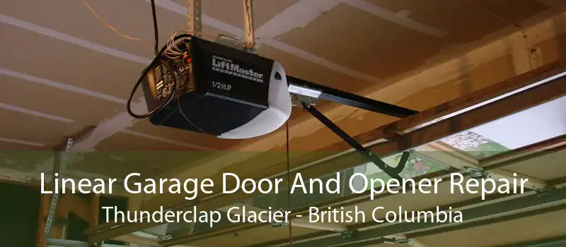 Linear Garage Door And Opener Repair Thunderclap Glacier - British Columbia