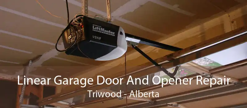 Linear Garage Door And Opener Repair Triwood - Alberta