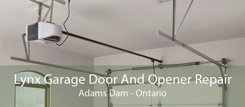Lynx Garage Door And Opener Repair Adams Dam - Ontario