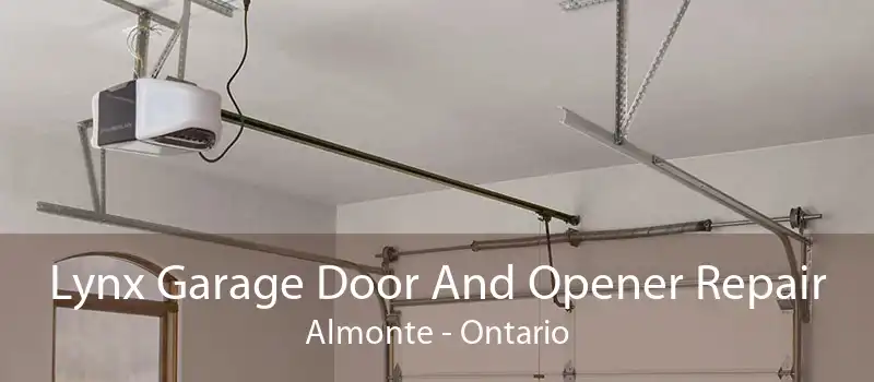 Lynx Garage Door And Opener Repair Almonte - Ontario