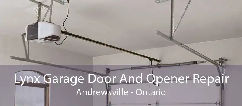 Lynx Garage Door And Opener Repair Andrewsville - Ontario