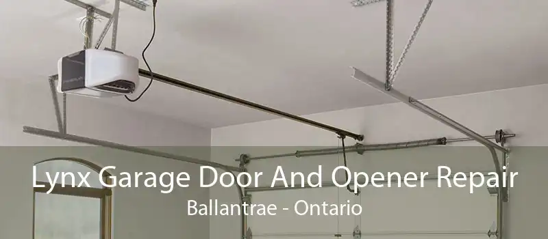 Lynx Garage Door And Opener Repair Ballantrae - Ontario
