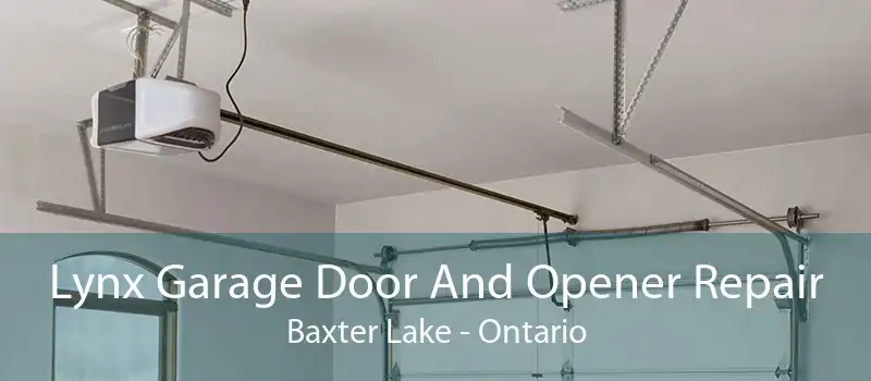 Lynx Garage Door And Opener Repair Baxter Lake - Ontario