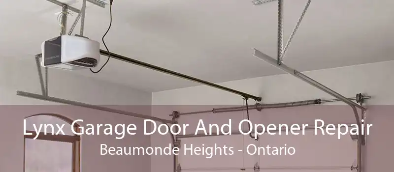 Lynx Garage Door And Opener Repair Beaumonde Heights - Ontario