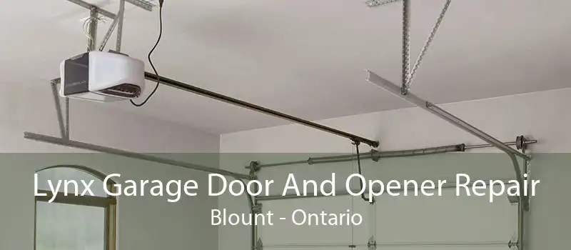 Lynx Garage Door And Opener Repair Blount - Ontario
