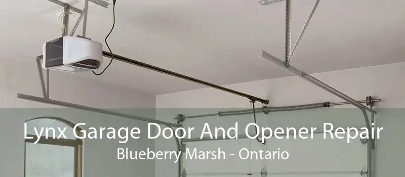 Lynx Garage Door And Opener Repair Blueberry Marsh - Ontario