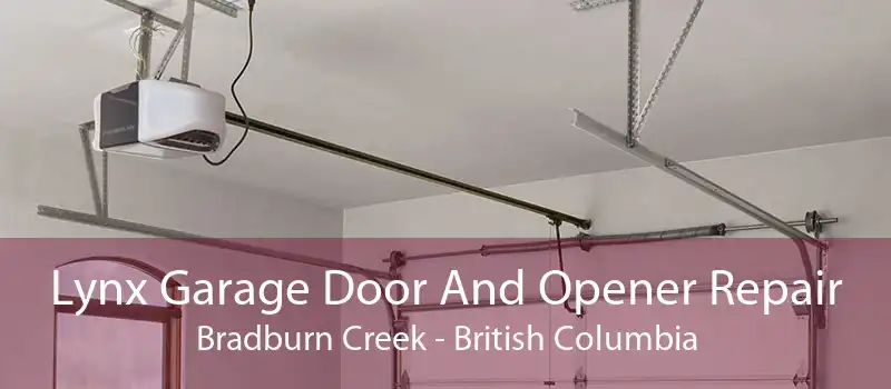 Lynx Garage Door And Opener Repair Bradburn Creek - British Columbia