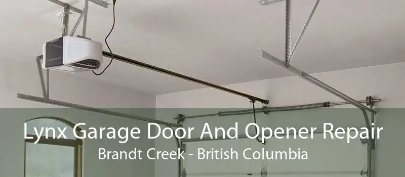 Lynx Garage Door And Opener Repair Brandt Creek - British Columbia