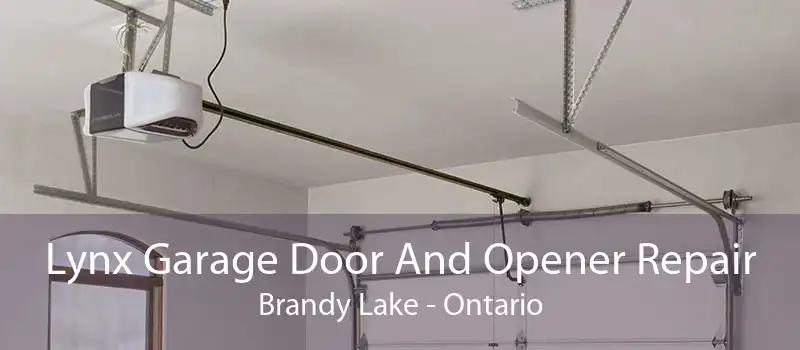 Lynx Garage Door And Opener Repair Brandy Lake - Ontario