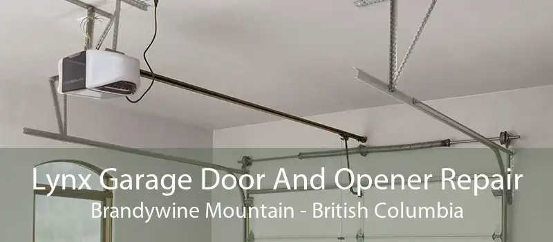 Lynx Garage Door And Opener Repair Brandywine Mountain - British Columbia