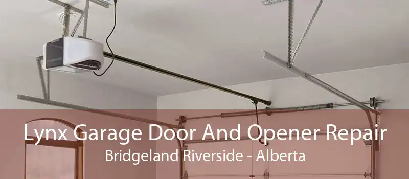 Lynx Garage Door And Opener Repair Bridgeland Riverside - Alberta