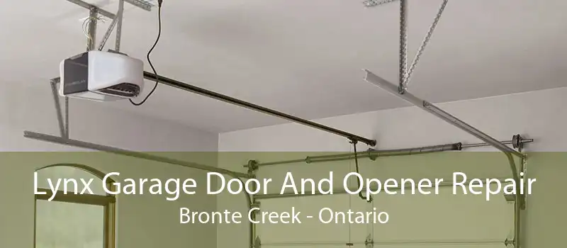 Lynx Garage Door And Opener Repair Bronte Creek - Ontario